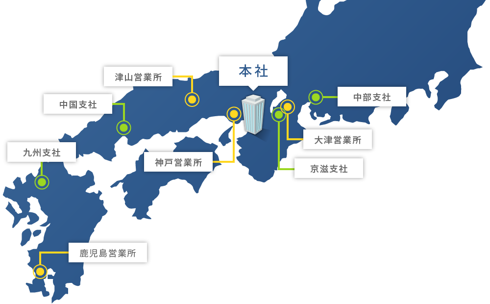 本支社・営業所一覧